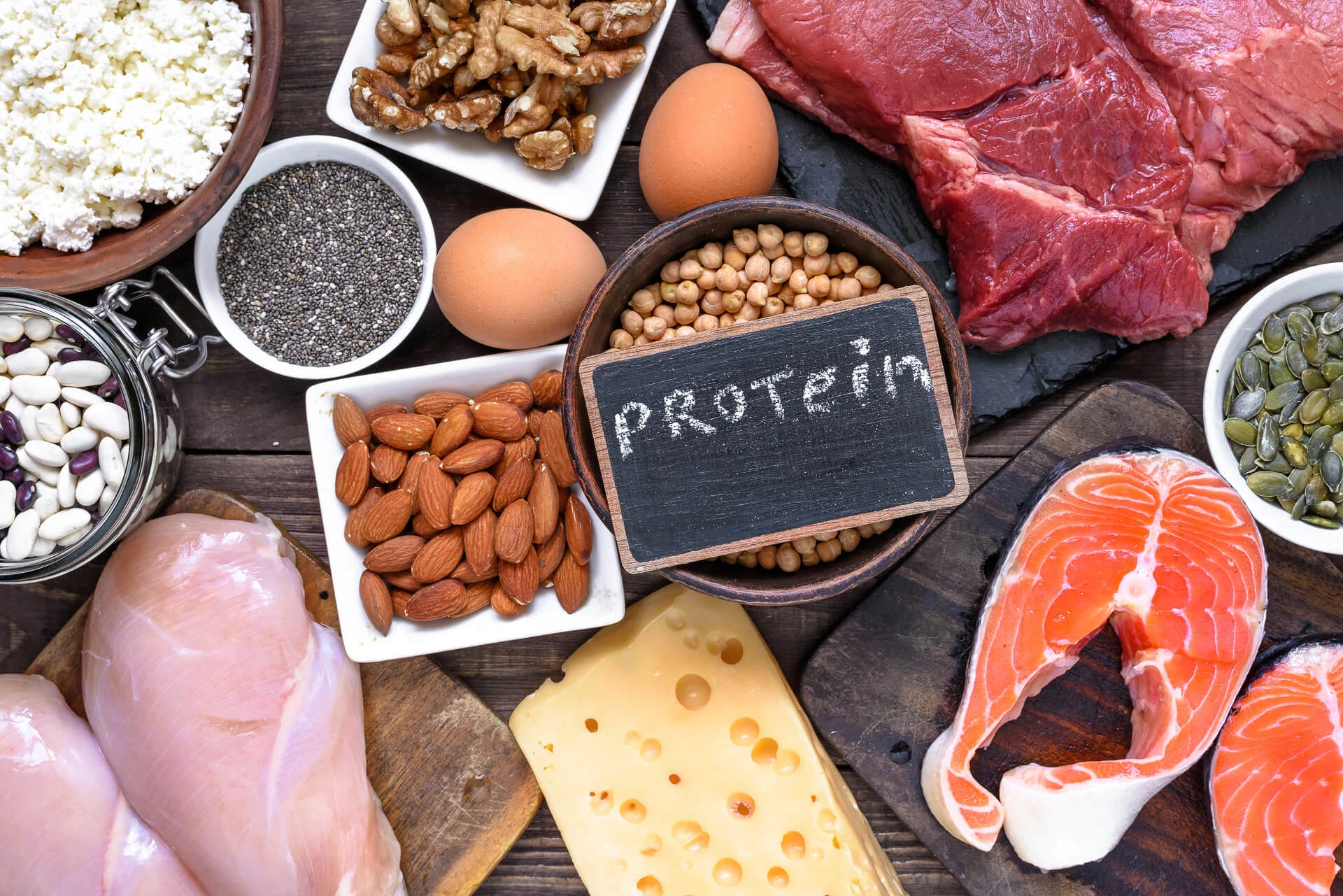 High-protein diet for losing weight